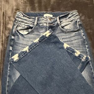 KanCan High Rise Blue Jeans